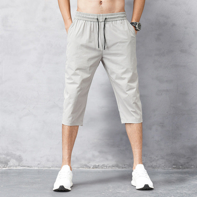 Kordelzug Caprihose für Herren