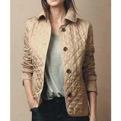 Zarina® | Raffinierte Seidenjacke in Khaki