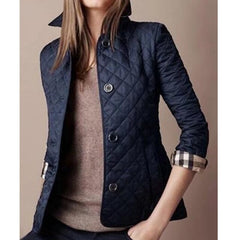 Zarina® | Raffinierte Seidenjacke in Marineblau