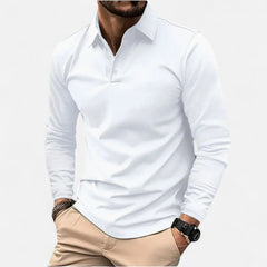 Ronald | Herren Klassisches Regular Fit Poloshirt in Weiß