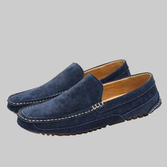 Jeffrey | Herren Klassischer Mokassin Loafer in Blau