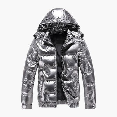Herren Winterjacke mit Kapuze
