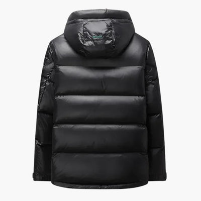 Herren Daunenjacke mit Kapuze