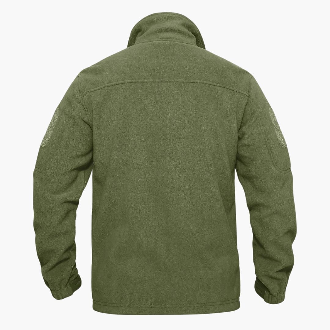 Herren Fleecejacke mit durchgehendem Reißverschluss