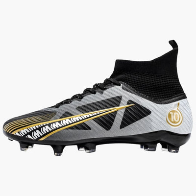 Herren Fußballschuhe mit Struktur-Oberfläche und Schnürung