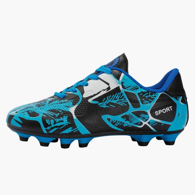 Herren Fußballschuhe mit Struktur-Oberfläche und Schnürung