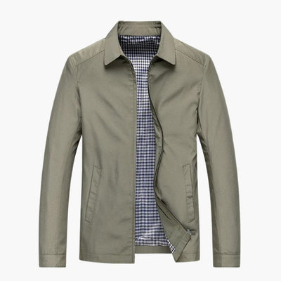 Herren Jacke mit Hemdkragen
