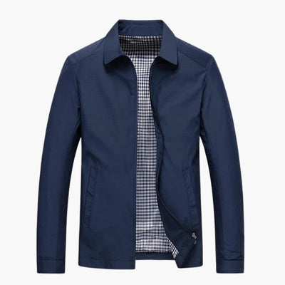 Herren Jacke mit Hemdkragen