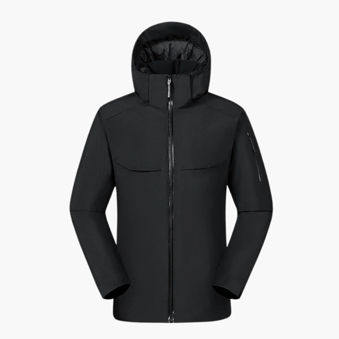 Herren Kapuzenjacke mit Reißverschluss
