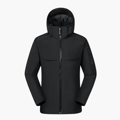 Herren Kapuzenjacke mit Reißverschluss