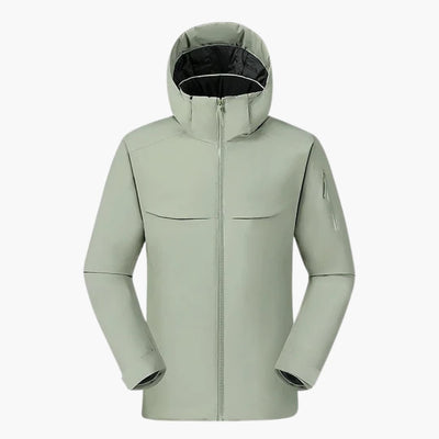 Herren Kapuzenjacke mit Reißverschluss