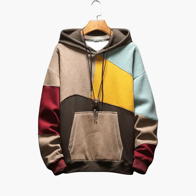 Herren Kapuzenpullover mit Kapuze und Kängurutasche