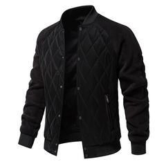 Herren Steppjacke in Schwarz