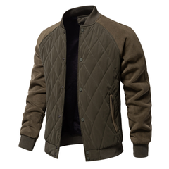 Herren Steppjacke in Braun