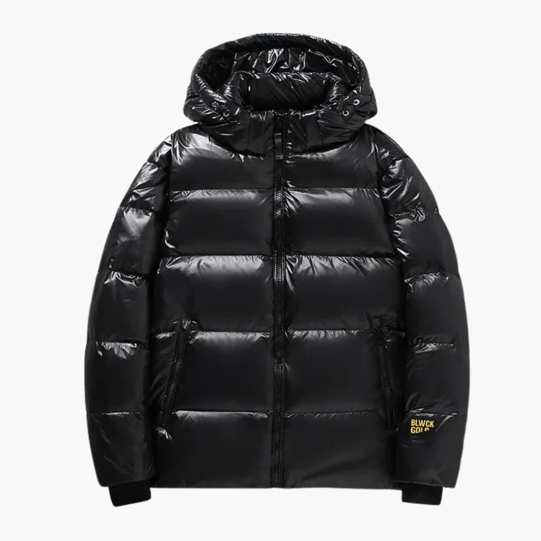 Herren jacke mit Kapuze und Frontreißverschluss