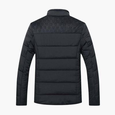 Herrenjacke mit Stehkragen und Steppung