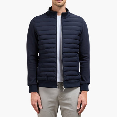 Herrenjacke mit Stehkragen und Bündchen