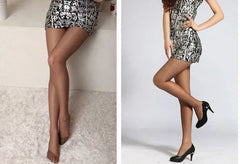 Sara | Stil und Komfort Strumpfhosen mit hoher Taille in Braun