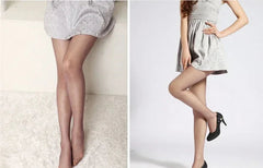 Sara | Stil und Komfort Strumpfhosen mit hoher Taille in Grau