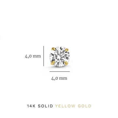 Dara Brillane Gold Earrings Set