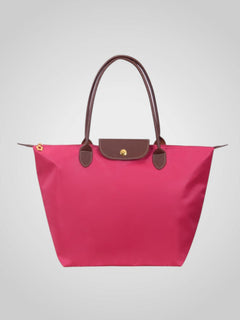Marley | Damen Elegante Studd-Verschluss Schultertasche in Rosa