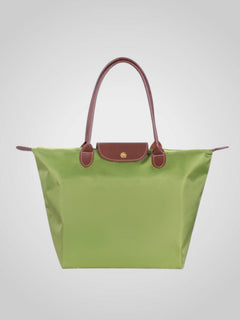 Marley | Damen Elegante Studd-Verschluss Schultertasche in Grün
