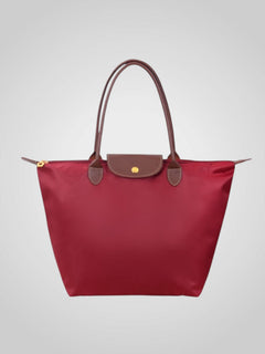 Marley | Damen Elegante Studd-Verschluss Schultertasche in Rot