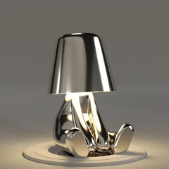 Solara - Person Lampe in Silber
