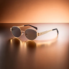 NOMI™ | VIRALE SONNENBRILLE | 1+1 GRATIS in Schwarzes Gold