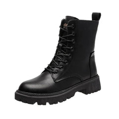 Nariko | Moderne winterstiefel in Schwarz