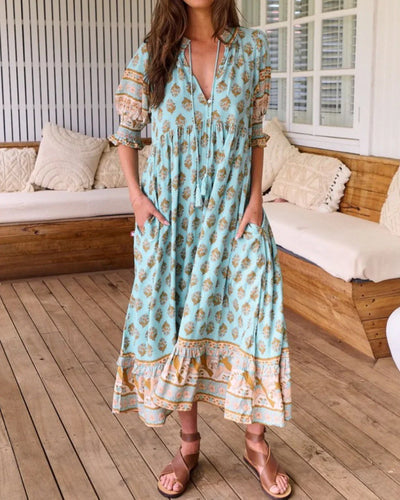 Vina | Entspanntes Strandkleid