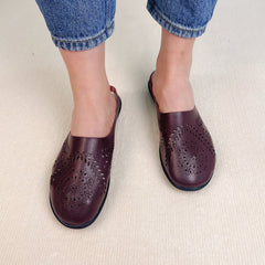 Moira® | Bequeme und elegante orthopädische Schuhe in Kaffee