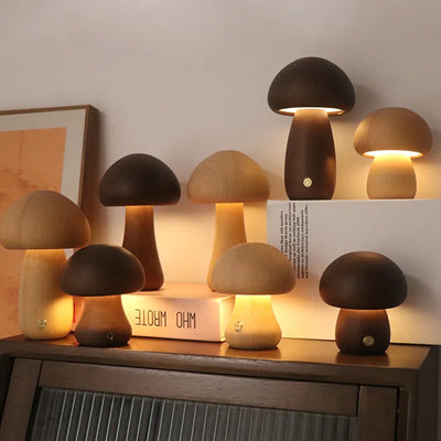 Shimmer - Pilz-Tischlampe
