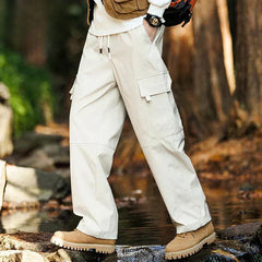 Strapazierfähige, wasserabweisende Wanderhose für Herren in Beige