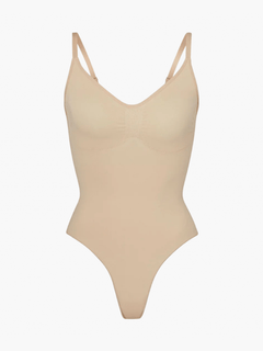 Soera Tanga Bodysuit in Beige