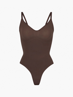 Soera Tanga Bodysuit in Braun