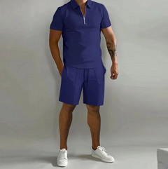 Ikarus - Herren-Sommer-Set in Marineblau