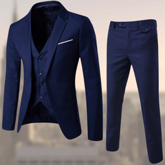 Alexander - Herren Eleganter Set in Dunkelblau