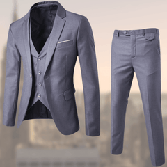 Alexander - Herren Eleganter Set in Grau