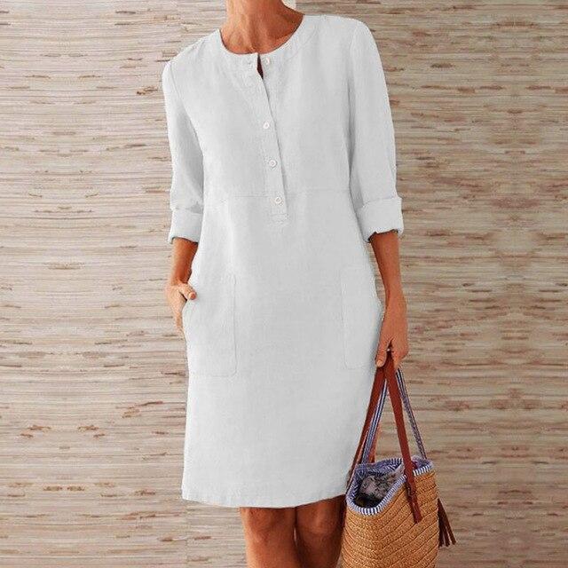 Meike - Midi Sommerkleid Für Damen