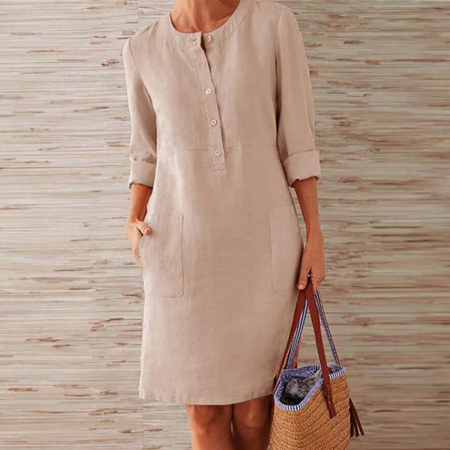 Meike - Midi Sommerkleid Für Damen