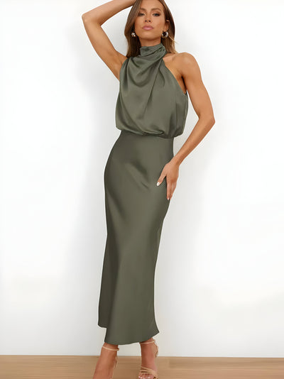 Carris | Elegantes Satinkleid
