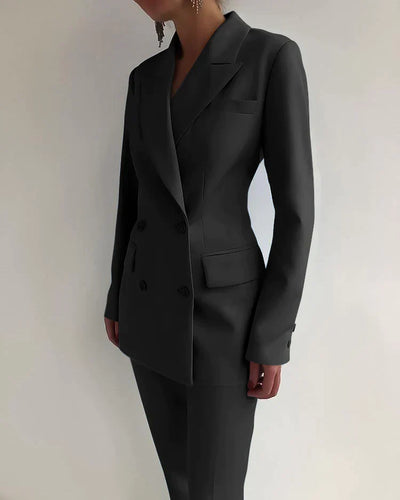 Marva - Damen Blazer‑Hosen‑Set