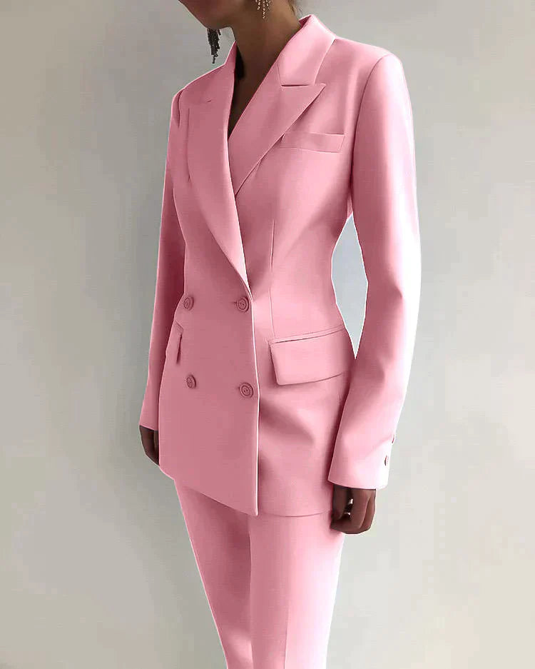 Marva - Damen Blazer‑Hosen‑Set