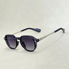 Klassische Revival Sonnenbrille für Damen | Stilvoll in Blau