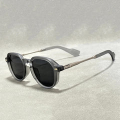 Klassische Revival Sonnenbrille für Damen | Stilvoll in Grau