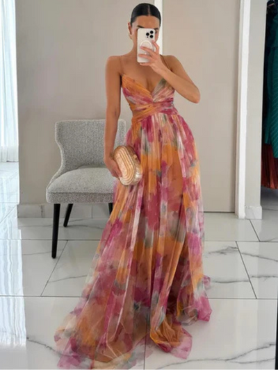 DREAMY SUNSET MAXIKLEID