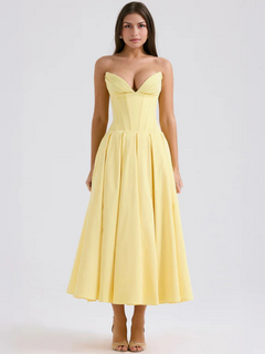 LA LUMIÈRE MIDIKLEID in Gelb