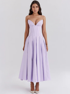 LA LUMIÈRE MIDIKLEID in Lila