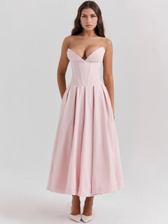 LA LUMIÈRE MIDIKLEID in Rosa